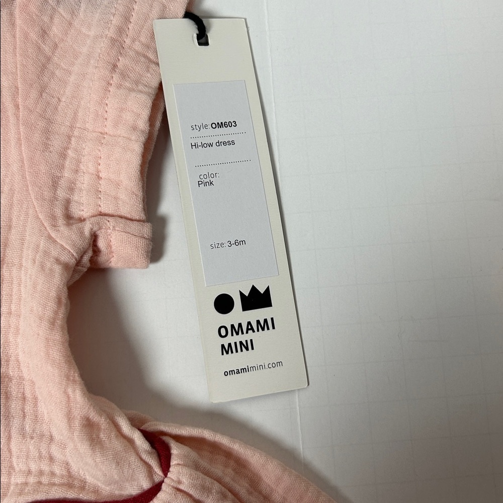 Omamimini Pink Hi-Low Dress - Picture 3 of 7